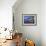 Boats Line the Waterfront on the River Meuse in the Old Town of Dinant in the Ardennes, Belgium-Hans Peter Merten-Framed Photographic Print displayed on a wall