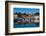 Boats, Marina, Novigrad Port, Tower of St. Pelagius Church in the background, Old Town-Richard Maschmeyer-Framed Photographic Print