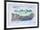 Boats moored in the harbor of Centuri, Corsica, France-Richard Lawrence-Framed Premium Photographic Print