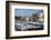 Boats Moored in the Harbour at Bardolino, Lake Garda, Italian Lakes, Lombardy, Italy, Europe-James Emmerson-Framed Photographic Print