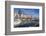 Boats moored in the harbour of Monte Carlo, Monaco, Cote d'Azur, Mediterranean, Europe-Marco Brivio-Framed Photographic Print