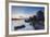 Boats on Ben Tre River at Sunset, Ben Tre, Mekong Delta, Vietnam, Indochina, Southeast Asia, Asia-Ian Trower-Framed Photographic Print