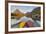 Boats on Calm Morning at Two Medicine Lake in Glacier National Park, Montana, USA-Chuck Haney-Framed Photographic Print