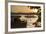 Boats on Can Tho River at Dawn, Can Tho, Mekong Delta, Vietnam, Indochina, Southeast Asia, Asia-Ian Trower-Framed Photographic Print