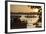 Boats on Can Tho River at Dawn, Can Tho, Mekong Delta, Vietnam, Indochina, Southeast Asia, Asia-Ian Trower-Framed Photographic Print