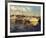 Boats On Glassy Harbor-Furtesen-Framed Art Print