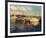 Boats On Glassy Harbor-Furtesen-Framed Art Print