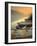 Boats on Lake, Wales-Peter Adams-Framed Photographic Print