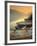 Boats on Lake, Wales-Peter Adams-Framed Photographic Print