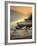 Boats on Lake, Wales-Peter Adams-Framed Photographic Print