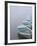 Boats on Lake, Wales-Peter Adams-Framed Photographic Print