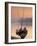 Boats on Mekong River at Sunset, Luang Prabang, Laos-Ian Trower-Framed Photographic Print