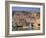 Boats on Nile River Passing Massive Statues of Pharoh Ramses II at Door to Queen Nefertari's Temple-James Burke-Framed Photographic Print