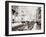 Boats on the Canal, Amsterdam, 1898-James Batkin-Framed Photographic Print