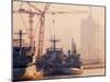 Boats on the Huangpu River, Shanghai, China, Asia-Jochen Schlenker-Mounted Photographic Print