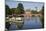 Boats on the River Avon and the Royal Shakespeare Theatre, Stratford-Upon-Avon, Warwickshire-Stuart Black-Mounted Photographic Print