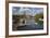 Boats on the River Avon and the Royal Shakespeare Theatre-Stuart Black-Framed Photographic Print