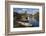 Boats on the River Avon and the Royal Shakespeare Theatre-Stuart Black-Framed Photographic Print