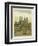 Boats on the River Thames with the Tower of London Beyond-Thomas Crane-Framed Giclee Print