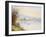 Boats on the Seine; Bateaux Sur La Seine-Albert-Charles Lebourg-Framed Giclee Print