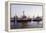 Boats, Pilots, Tugboat, Waiting for Mission, NeumŸhlen-Axel Schmies-Framed Premier Image Canvas