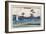 Boats Returning to Harbour at Ottomo-Ando Hiroshige-Framed Giclee Print