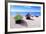 Boats Stored on a Caribbean Beach, Puerto Rico-George Oze-Framed Photographic Print