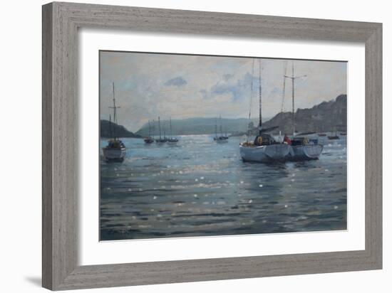 Boats-Jennifer Wright-Framed Giclee Print