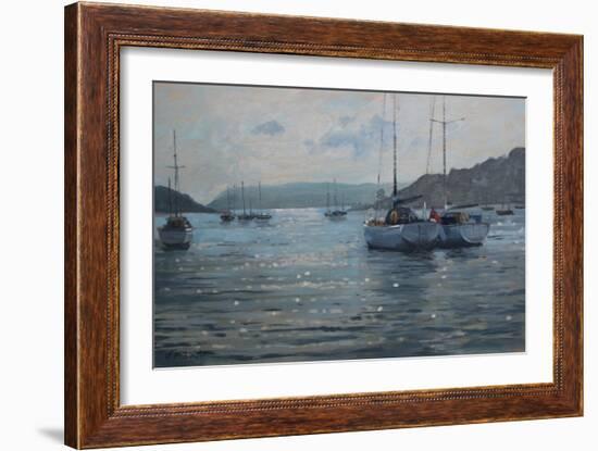 Boats-Jennifer Wright-Framed Giclee Print