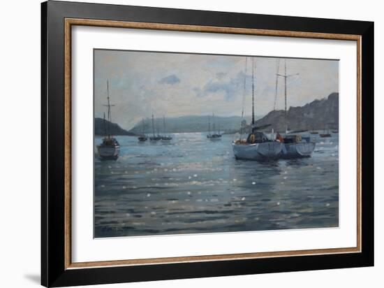 Boats-Jennifer Wright-Framed Giclee Print