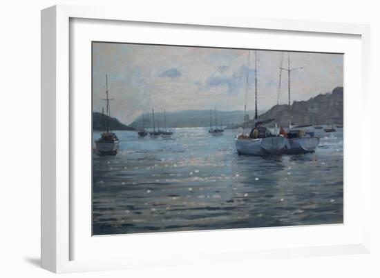 Boats-Jennifer Wright-Framed Giclee Print