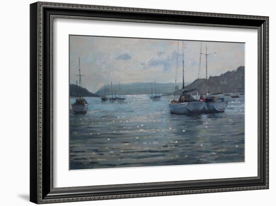 Boats-Jennifer Wright-Framed Giclee Print