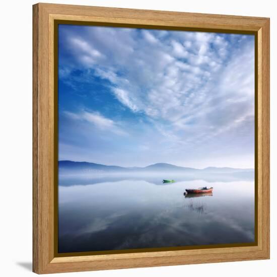 Boats-Marcin Sobas-Framed Premier Image Canvas