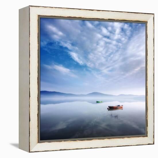 Boats-Marcin Sobas-Framed Premier Image Canvas