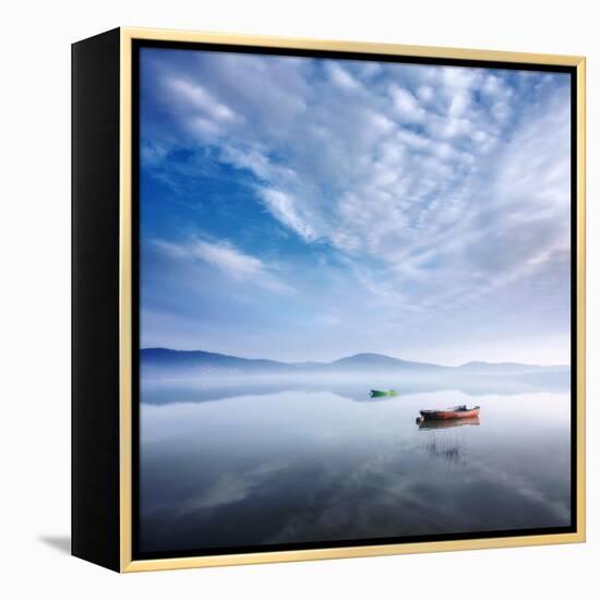 Boats-Marcin Sobas-Framed Premier Image Canvas