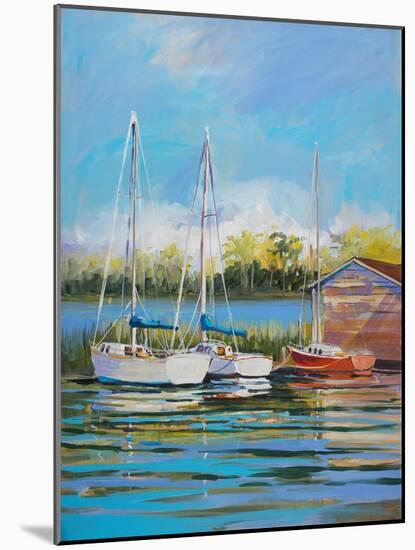 Boats-Jane Slivka-Mounted Art Print