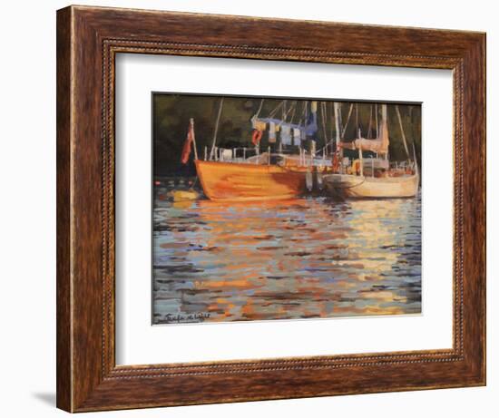 Boats-Jennifer Wright-Framed Giclee Print