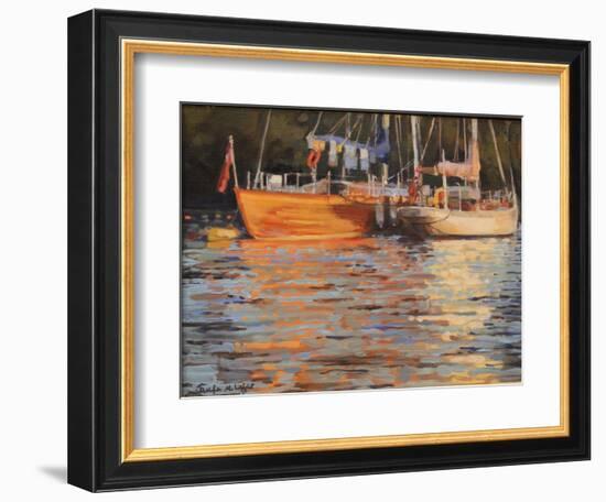 Boats-Jennifer Wright-Framed Giclee Print