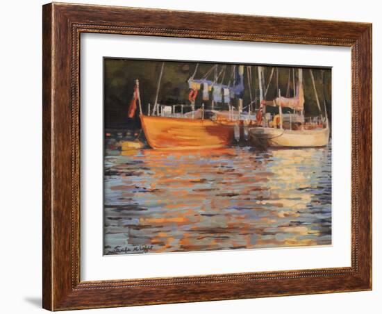 Boats-Jennifer Wright-Framed Giclee Print