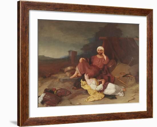 Boaz and Ruth, C.1853-Charles Lock Eastlake-Framed Giclee Print