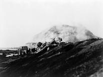 The Second Battalion, Twenty-Seventh Marines Land on Iwo Jima-Bob Campbell-Framed Photo
