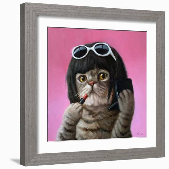 Bob Cat-Lucia Heffernan-Framed Art Print