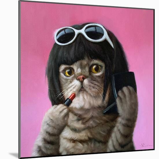 Bob Cat-Lucia Heffernan-Mounted Art Print