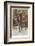 Bob Cratchit and Tiny Tim-null-Framed Photographic Print