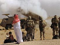 Saudi Arabia Army U.S. Airforce A10 Warthog Tank-Killer Kuwait Crisis-Bob Daugherty-Mounted Photographic Print