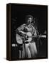 Bob Dylan during Rock Concert at Madison Square Garden-Bill Ray-Framed Premier Image Canvas