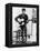 Bob Dylan Playing Guitar and Harmonica into Microphone. 1965-null-Framed Stretched Canvas