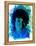 Bob Dylan Watercolor-Nelly Glenn-Framed Stretched Canvas