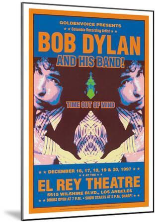 Bob Dylan at the El Rey Theatre Los Angeles Poster 1997