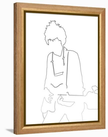 Bob Dylan-Logan Huxley-Framed Stretched Canvas